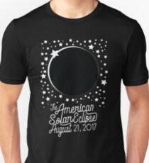 Solar Eclipse 2017 Shirt - The American Total Solar Eclipse Starfield - August 21, 2017 Unisex T-Shirt