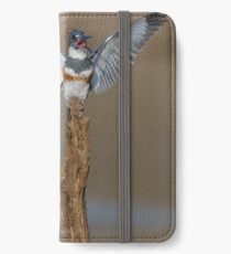 Belted KIngfishers iPhone Wallet/Case/Skin
