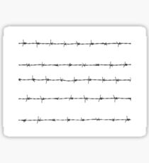 BARBED WIRE Sticker