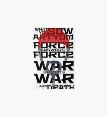 Khan Quote Art Board