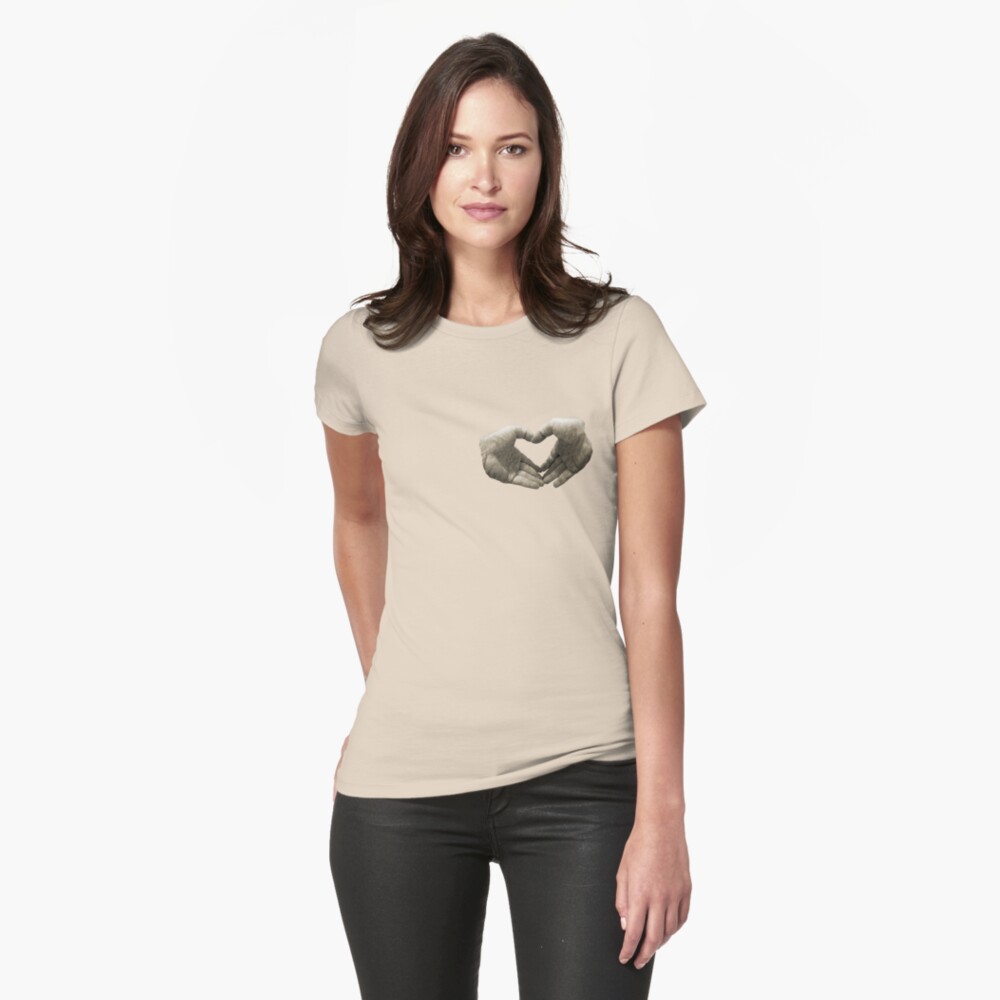 With love... (T-Shirt) Fitted T-Shirt