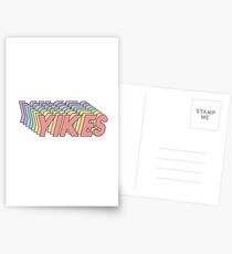 YIKES Postkarten