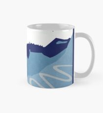 Giro D 'Italien Retro Passo Dello Stelvio Radfahren Poster Tasse (Standard)