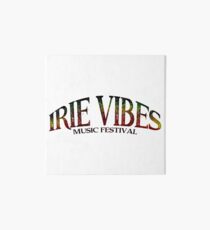 Irie Vibes Music Festival Logo Art Board