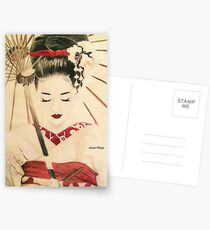 Geisha Postkarten