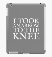 I Took an Arrow to the Knee iPad Case/Skin