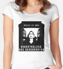 Nevertheless, She Regenerated Women's Fitted Scoop T-Shirt