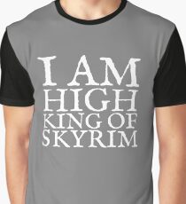 High King of Skyrim Graphic T-Shirt