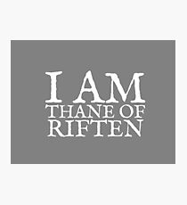 Thane of Riften Photographic Print