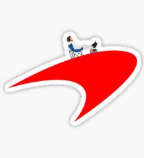 McLaren Alonso Sticker