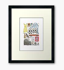 La La Land Illustration Jazz Saxophon Musik Musical Gerahmter Kunstdruck