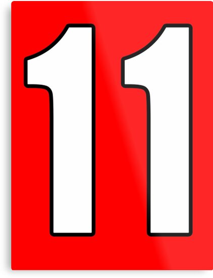 football soccer 11 eleven number eleven eleventh