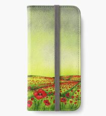 Vinilo o funda para iPhone En el más triste de los suelos, las flores crecen