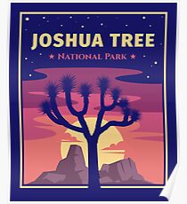 Joshua-Baum-Nationalpark Poster