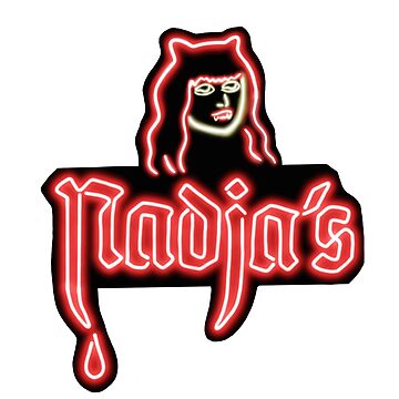 “Nadja’s Nightclub (black background)” Classic T-Shirt for Sale by