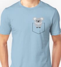 Koala In Shirt Pocket Unisex T-Shirt