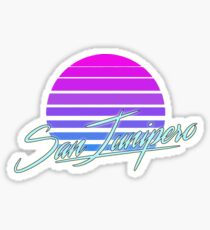 San junipero, Black mirror (sun) Sticker