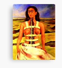 TRIBUTE TO FRIDA KAHLO, by E. Giupponi Canvas Print