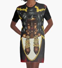 QUEENISMS Graphic T-Shirt Dress