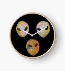 Alien Illuminati Clock