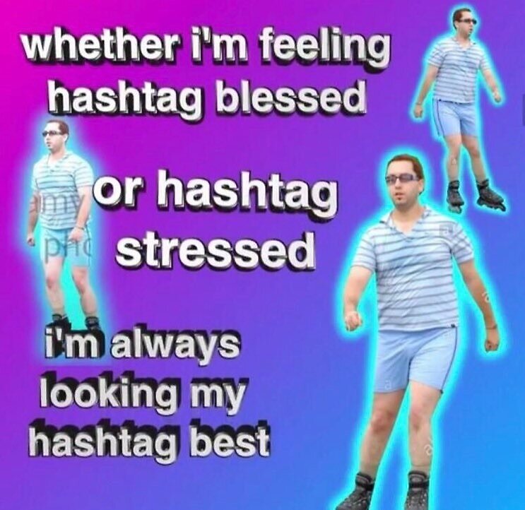 "Hashtag Best Meme Sticker " by pbdraws Redbubble