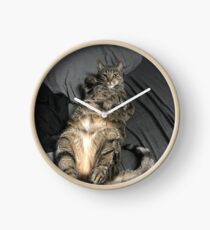 Fat cat Clock