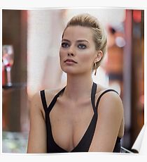 Margot Robbie - Oil Paint Art Poster