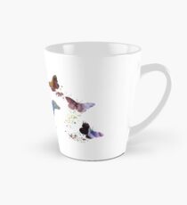 Beagle And Butterflies Tall Mug