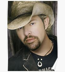 Toby Keith - Celebrity (Oil Paint Art) Poster