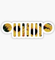 Sunflower Wrangler Grill Sticker