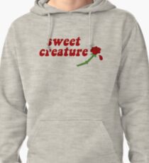 Sweet Creature Rose Design Pullover Hoodie