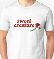 Sweet Creature Rose Design Unisex T-Shirt