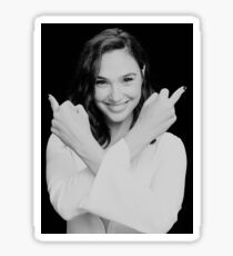 Gal Gadot WW Pose Sticker
