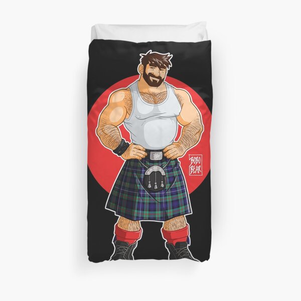 ADAM LIKES KILTS Duvet Cover