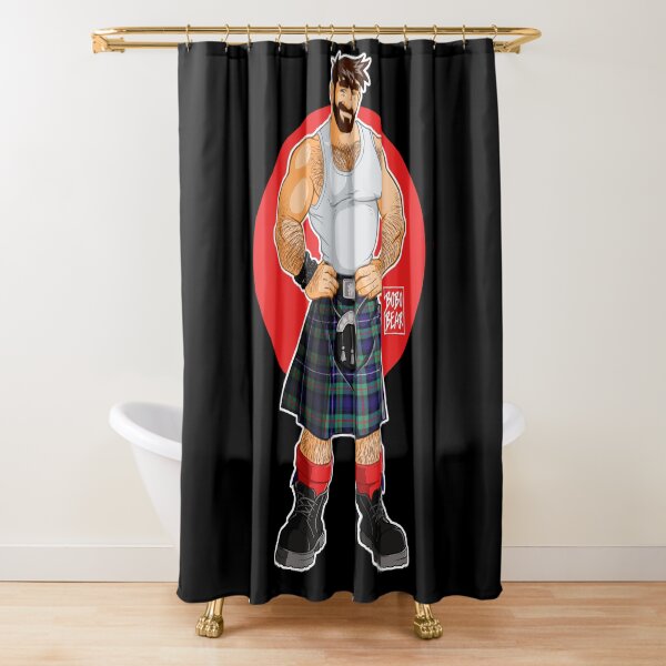 ADAM LIKES KILTS Shower Curtain