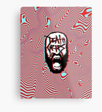 Death Grips - Vaporwave Metal Print