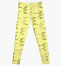 Character Names 2 - Carmilla Leggings