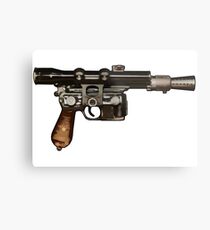 Han Solo Blaster Metal Print