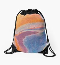 When Oceans Meet Drawstring Bag