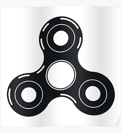 Fidget Spinner: Poster | Redbubble