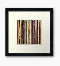 Classic Alternative Rock Records Framed Print