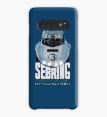 Vintage Sebring endurance poster recreated by MotorManiac Case/Skin for Samsung Galaxy