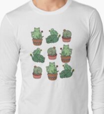 Cactus Cats Long Sleeve T-Shirt