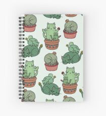 Cactus Cats Spiral Notebook