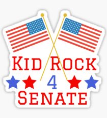 Kid Rock For Senate Sticker