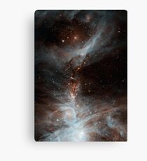 Black Galaxy Canvas Print