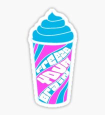 JUST FREEZE YOUR BRAIN Sticker