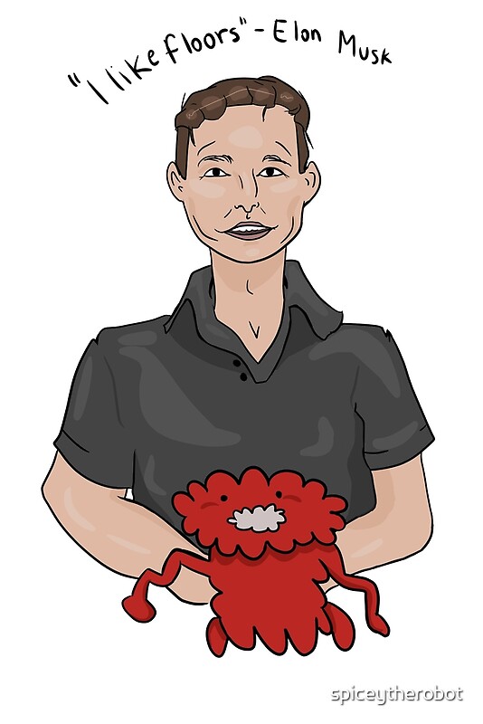 &quot;Elon Musk &quot; by spiceytherobot | Redbubble