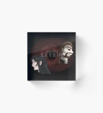 Volkihar Blood Moon Acrylic Block
