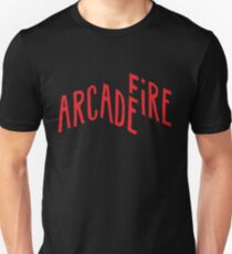 "Logo rouge" d'Arcade Fire T-shirt unisexe